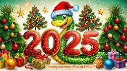 С наступающим Новым 2025 годом!