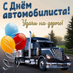С днём автомобилиста! С днём автомобилиста!